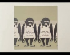 BANKSY: Rarissima cartolina da Christie's