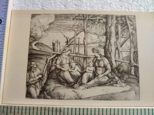 Cartolina sacra famiglia di - la,