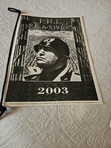 Calendario mussolini 2003 - calendario,