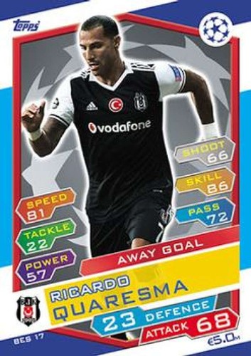 2016 topps match - topps, ucl