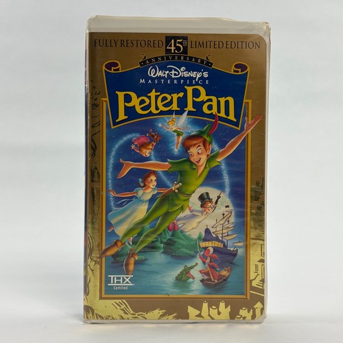 Walt disney peter pan - vhs, 45th