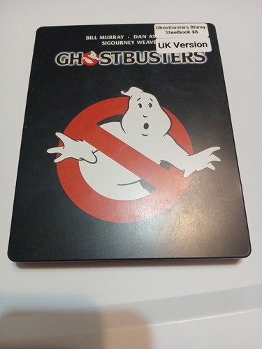 Ghostbusters bluray steelbook - ghostbusters,