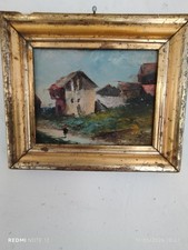 Dipinto olio tela antico - dipinto,