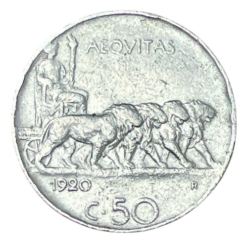 Centesimi 1920 leoni - 1920,