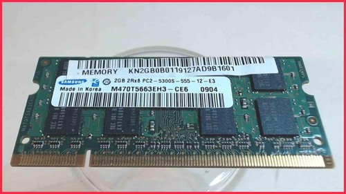 Memoria ram ddr2 samsung - ram, gb