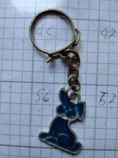 METALLFIGUREN SOLDATINI KINDER PORTACHIAVI KEYCHAIN KEYRING CONIGLIO RABBIT