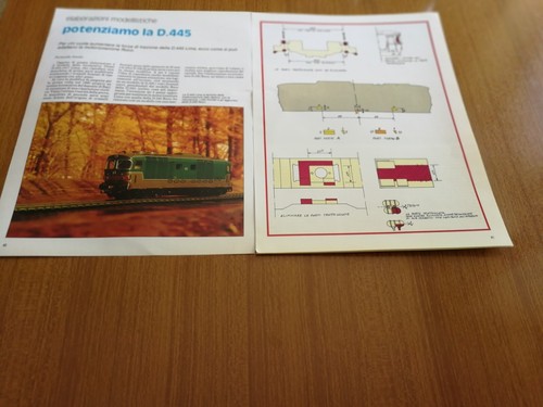 Locomotiva 445 potenziamento - d.445,