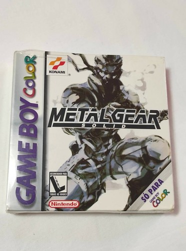 Game boy color metal gear - game,
