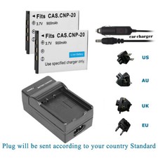 2x Batteria NP-20 per Casio