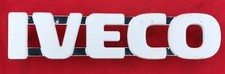 scritta GRANDE CAMION IVECO logo stemma IN ALLUMINIO  ORIGINALE  39cm X9cm