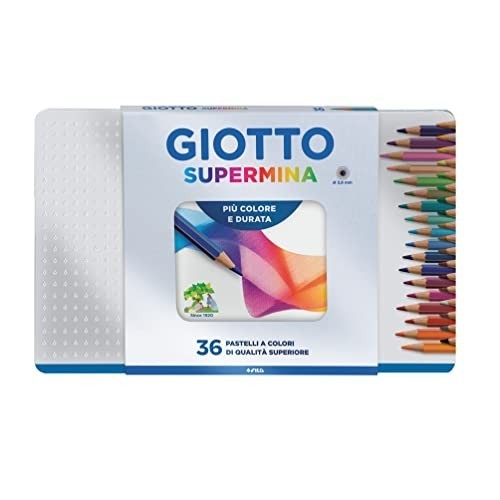 Astuccio metallo pastelli - in,