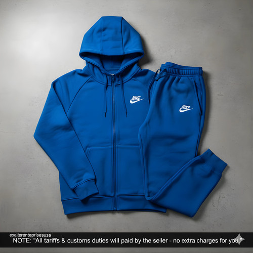 Tuta uomo pile blu - in, royal