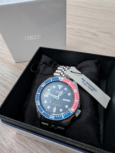 Seiko skx009k2 pepsi automatic - seiko,