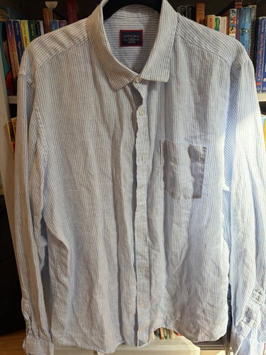 Untuckit uomo slim fit lino - slim,