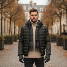 Piumino Uomo Con Cappuccio