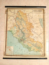 LAZIO-UMBRIA Mappa cartina