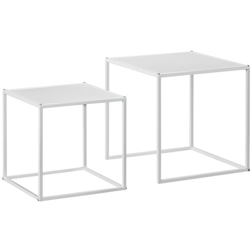 Homcom set tavolini da - 2,