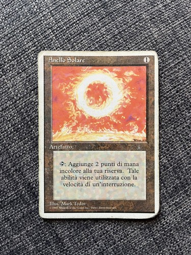 Anello solare ita 1995 - anello,