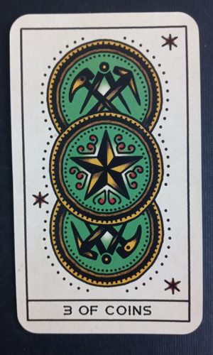 Tarocchi tatuaggio inchiostro