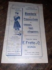 Catalogo Biancheria Frette 1912