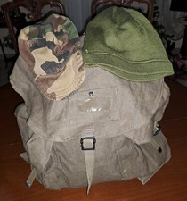 SET ESERCITO ITALIANO ZAINO MILITARE TELA  GIACCA GORE TEX  CAPPELLI MILITARI 