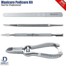 4 pezzi manicure kit cura