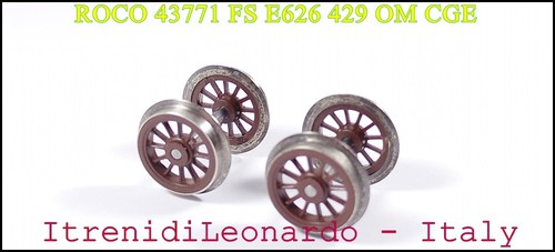 Roco 43771 e626 429 ruote - ,