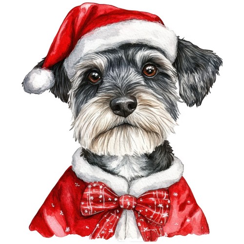 Adesivi schnauzer nano - adesivi,