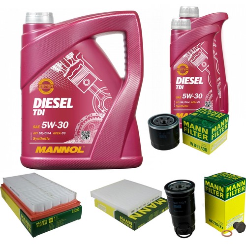 Mann controllo set - set, 7l