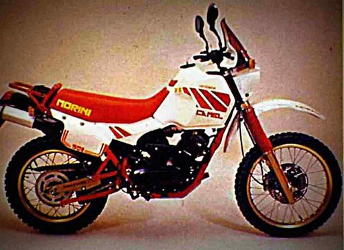 Foto moto morini cammello - a4,