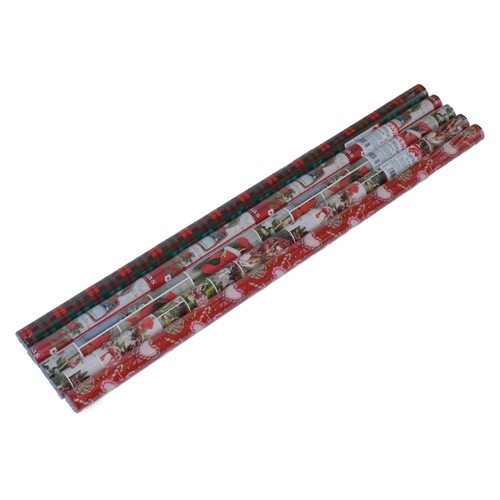 Rotolo carta regalo natalizia