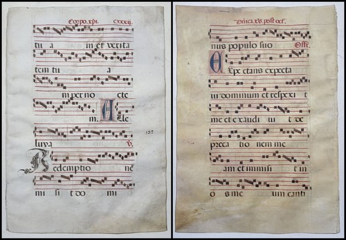 Antifonario pergamena - antifonario,