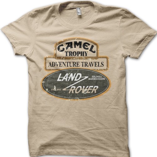 Maglietta camel trophy lr3 - camel, lr