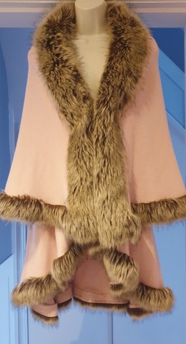 Poncho capelet doppio strato - poncho,