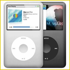 Apple iPod Classic 6a 7a Generazione (80GB 120GB 160GB) Ottime Condizioni MP3