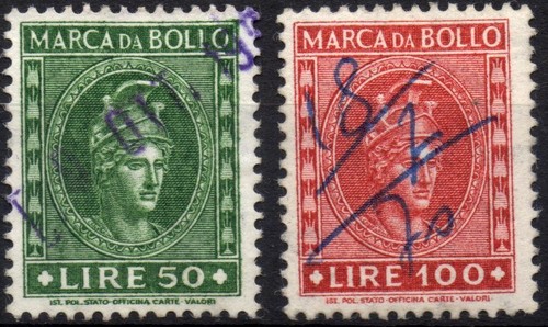 Italia 1959 marca - 1959, bollo