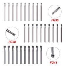 Frese dentali in acciaio al
