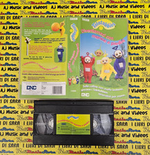 VHS film TELETUBBIES divertiamoci con manine e piedini 1996 DNC 14509 (F294)