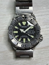 Seiko Black Monster 42mm Black