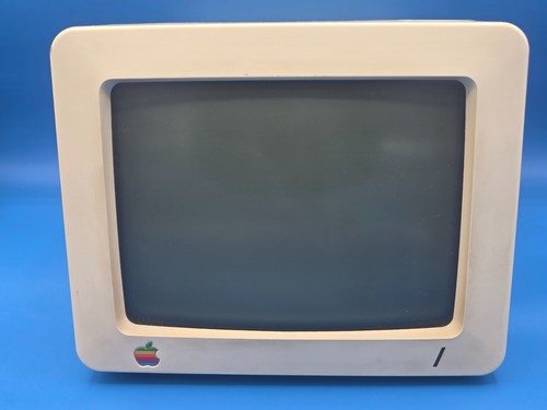 Apple macintosh monitor crt - apple, 9"