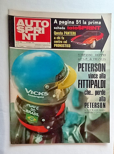 Autosprint del 1973 - n,