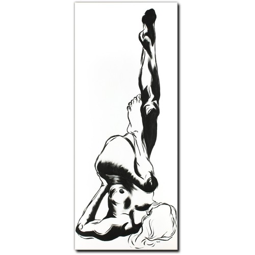 Quadro acrilico quadro donna