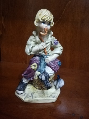 Statuina ceramica vagabondo - statuina,