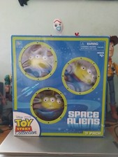 Toy Story Collection - SPACE ALIENS (white logo) + certificato d'autenticitá 