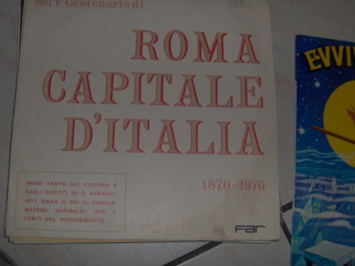 Roma capitale italia inni - lp,