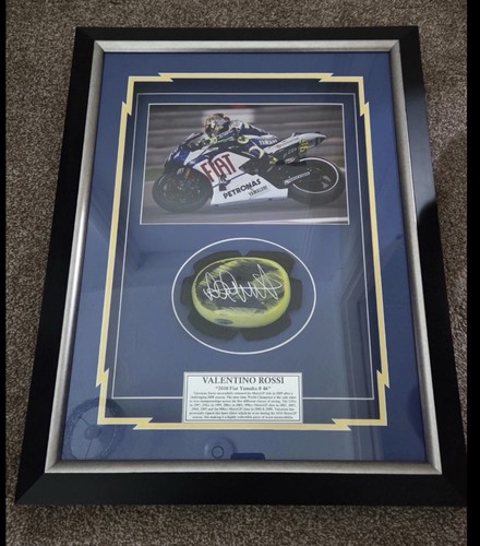 Valentino rossi framed 2010 - framed,