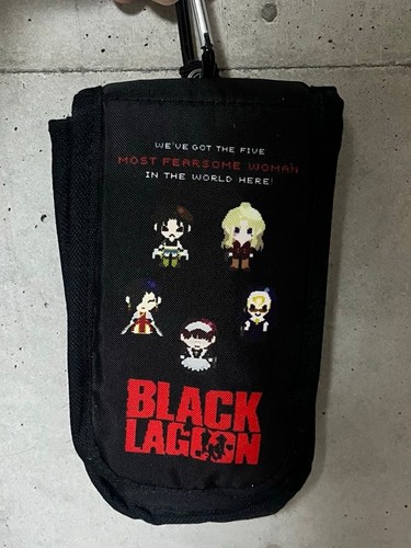 Black lagoon balalaika pouch - black,