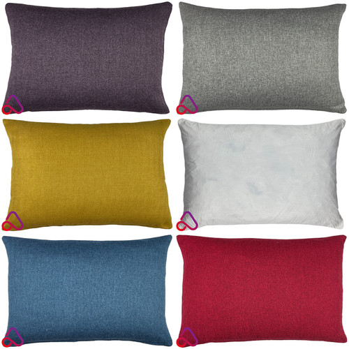 Cuscino rettangolare tweed - rettangolare, in