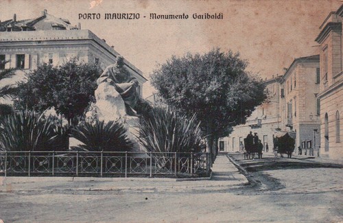 Cartolina porto maurizio - cartolina,