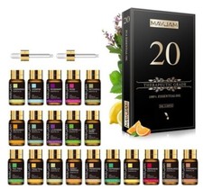 Set di OLI per Diffusori Profumi per la Casa Oli Naturali Perfetta Idea Regalo